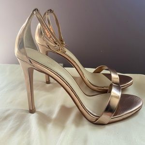 Rose Gold Heels - Womens Size 7.5